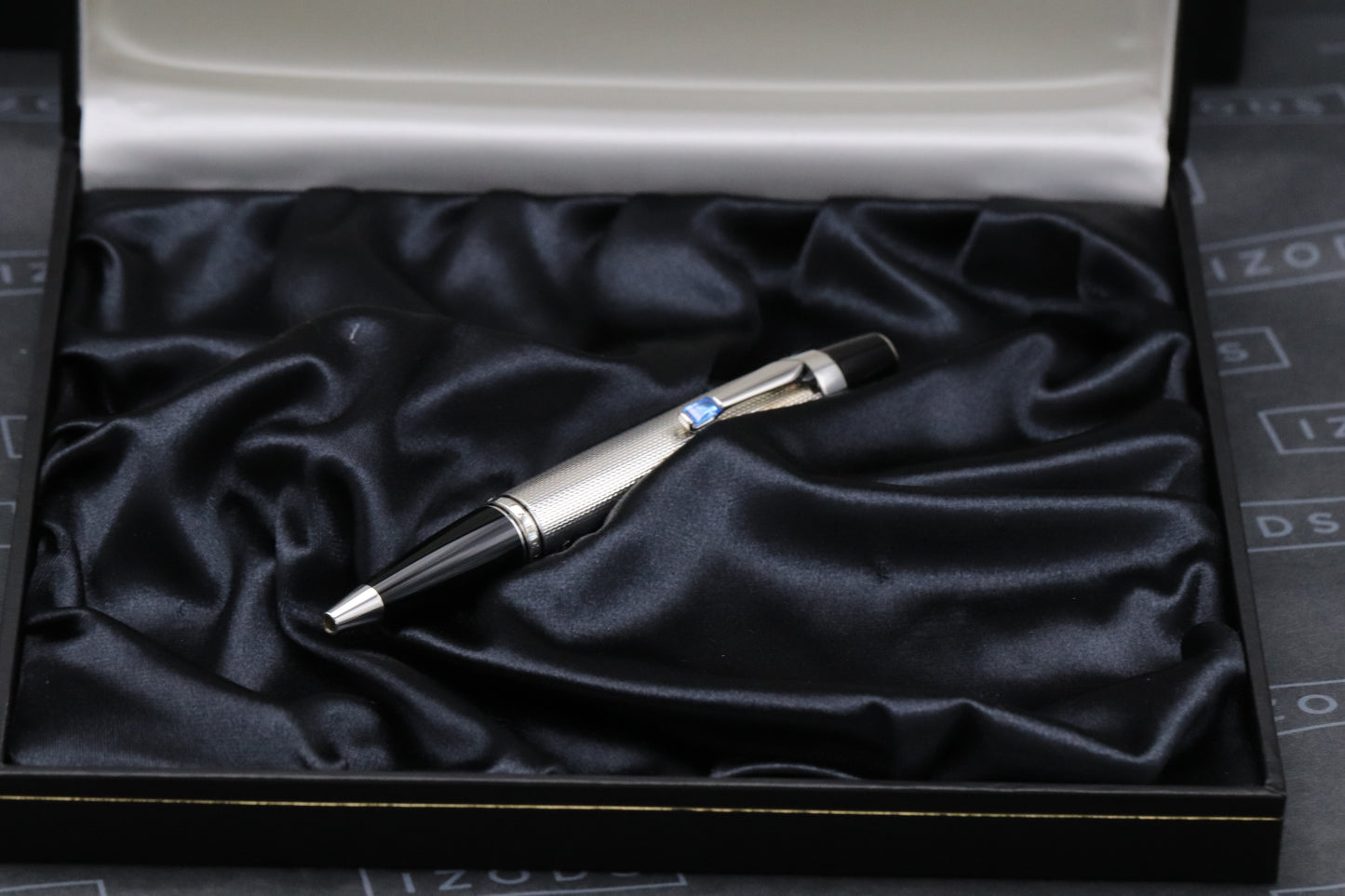 Montblanc Boheme Silver Bleu Sterling Silver Ballpoint Pen