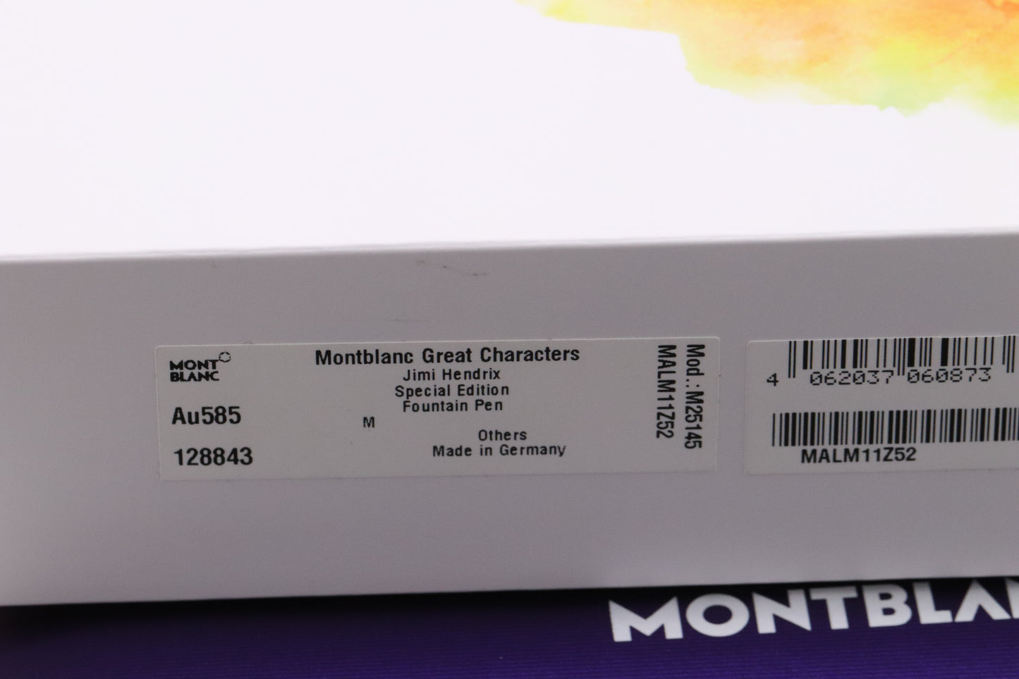 Montblanc Great Characters Jimi Hendrix Special Edition Fountain Pen - Broad Nib