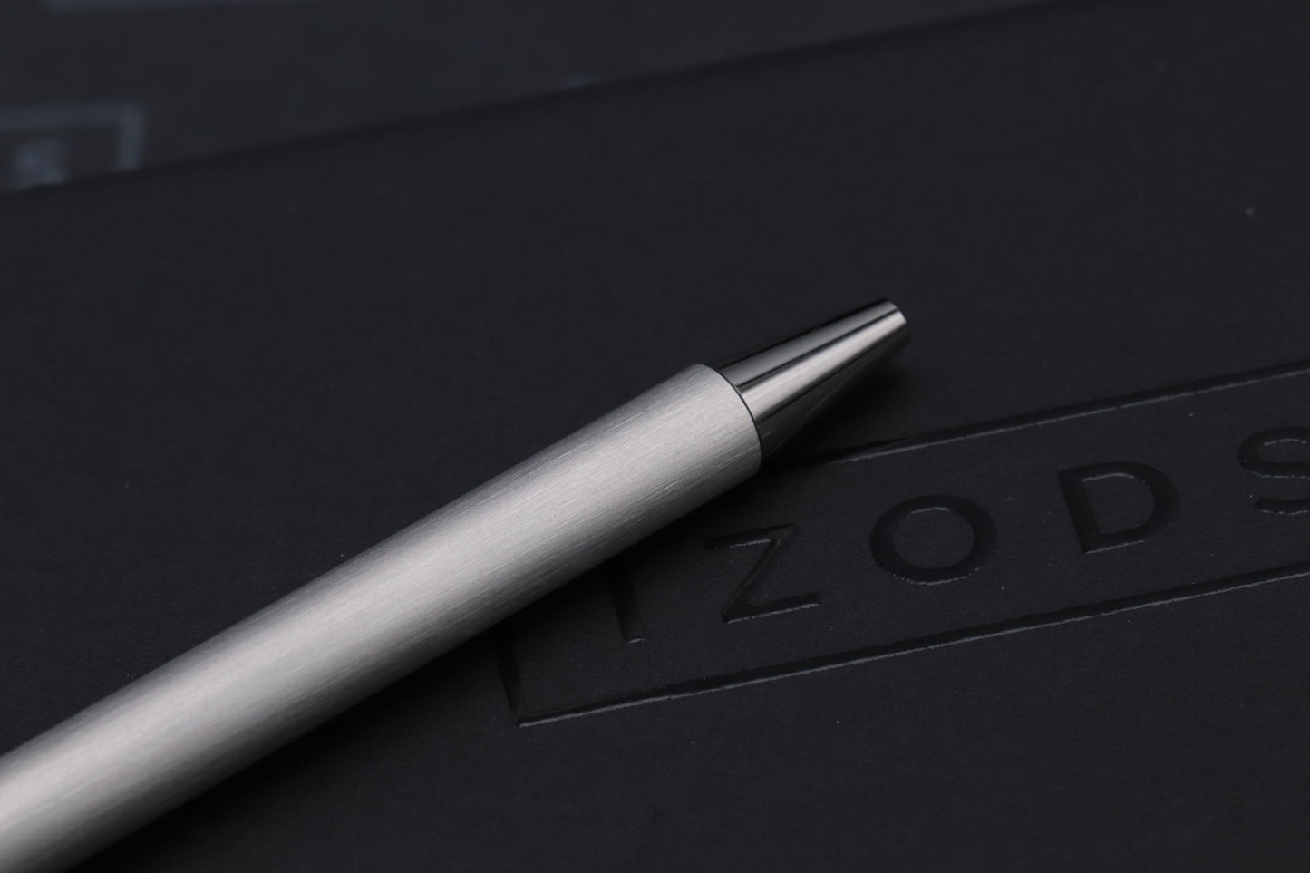Cartier Santos de Cartier Brushed Steel Ballpoint Pen