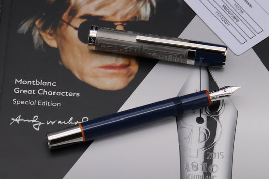 Montblanc Great Characters Andy Warhol Special Edition Fountain Pen - UNUSED