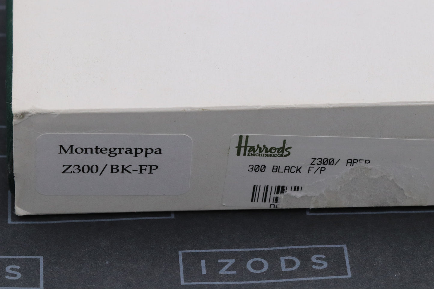 Montegrappa Z300 Black Silver Fountain Pen