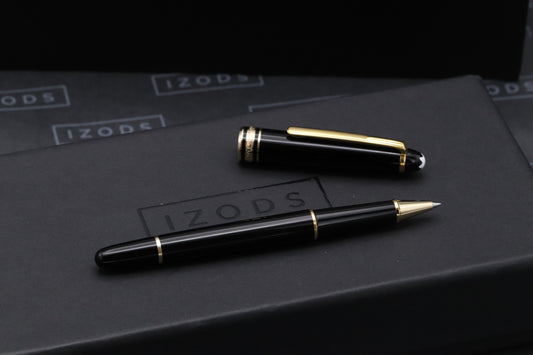 Montblanc Meisterstuck 163 Classique Gold-Coated Rollerball / Fineliner Pen