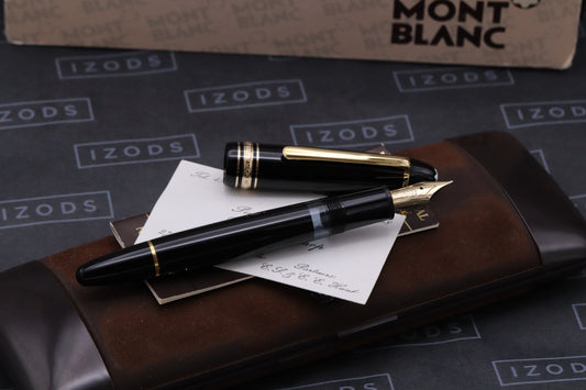 Montblanc Meisterstuck 146 LeGrand Gold Coated Fountain Pen - 1984 - EF