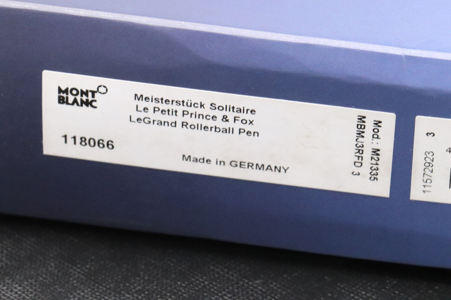 Montblanc Meisterstuck LeGrand Le Petit Prince Solitaire Rollerball Pen