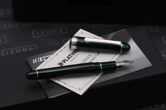 Platinum 3776 Laurel Green Fountain Pen - M Nib - UNUSED