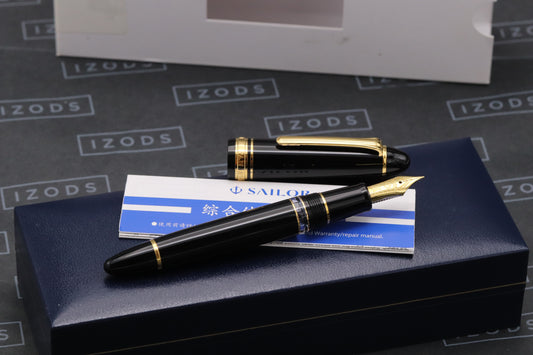 Sailor 1911 Realo GT Black Fountain Pen – Medium-Fine Nib