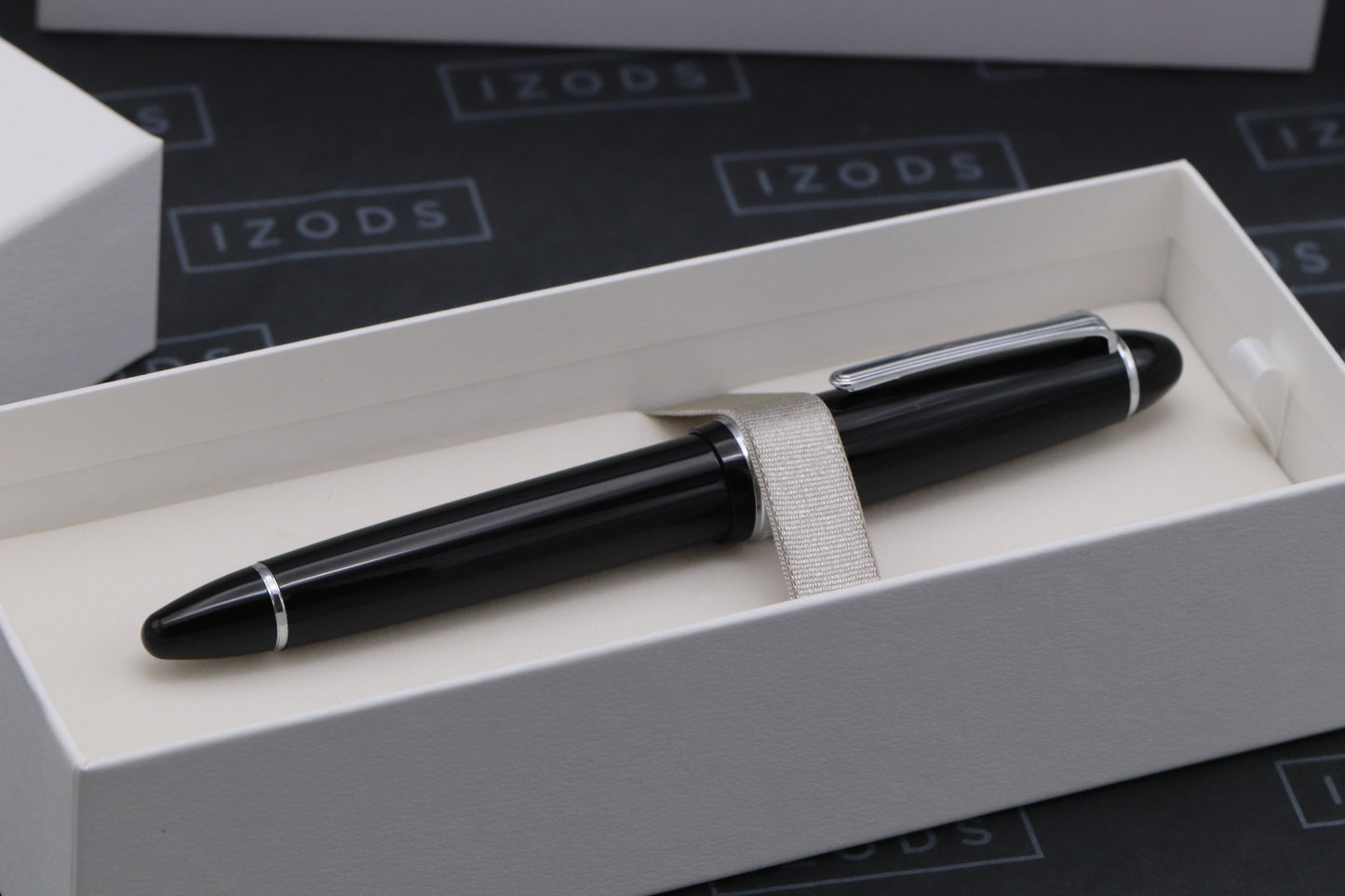 Sailor 1911L Black Rhodium Fountain Pen