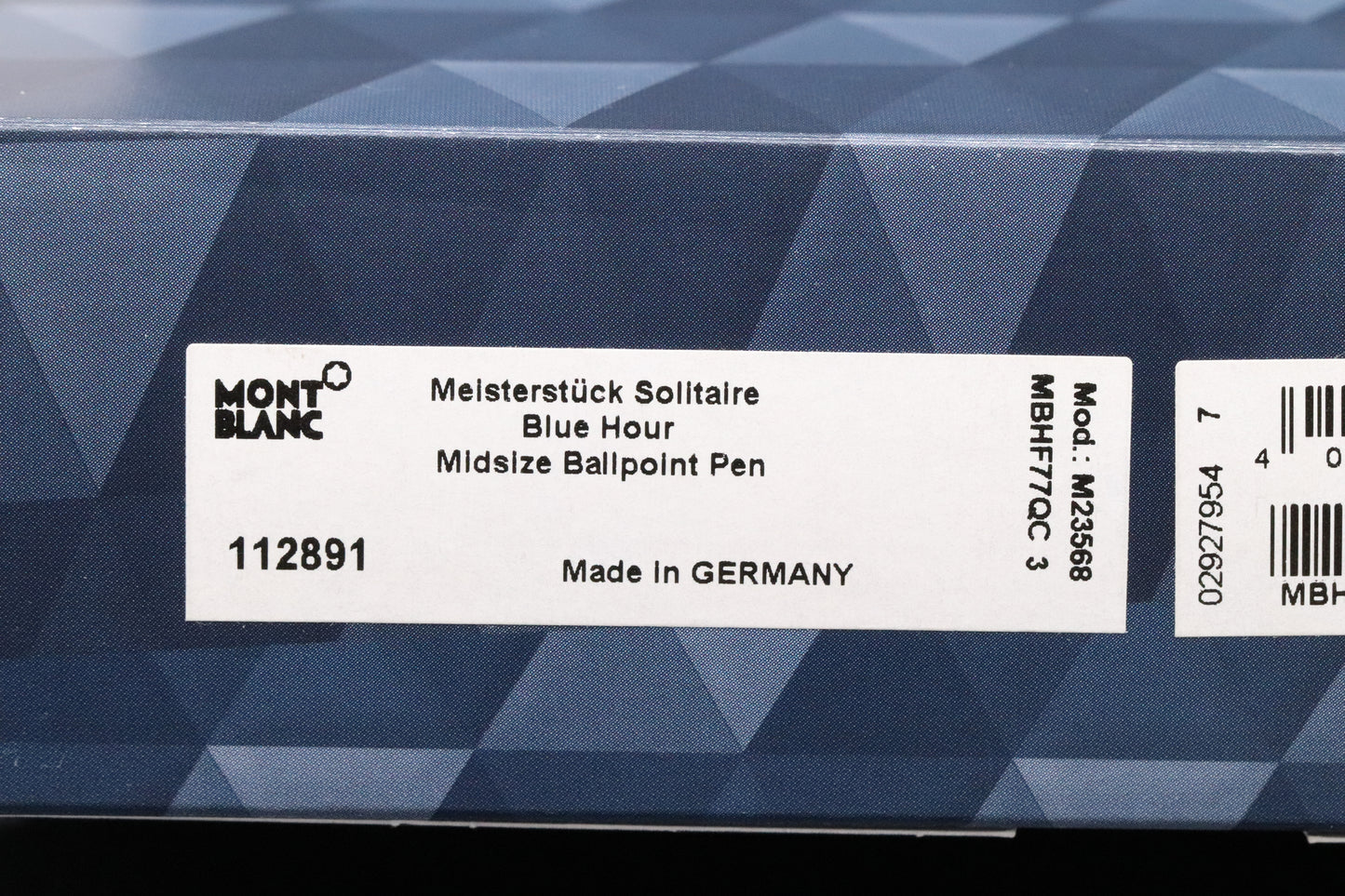 Montblanc Meisterstück Midsize Blue Hour Ballpoint Pen