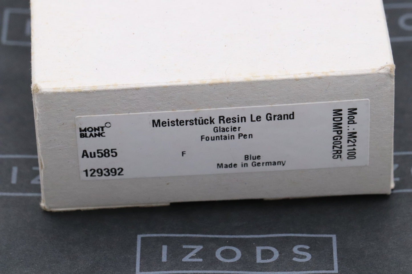 Montblanc Meisterstuck 146 LeGrand Glacier Fountain Pen