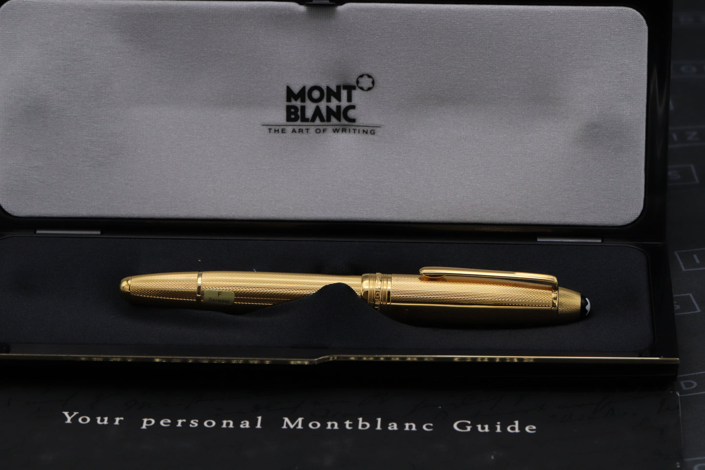 Montblanc Meisterstück 146 LeGrand Vermeil Barley Fountain Pen - UNUSED - F Nib