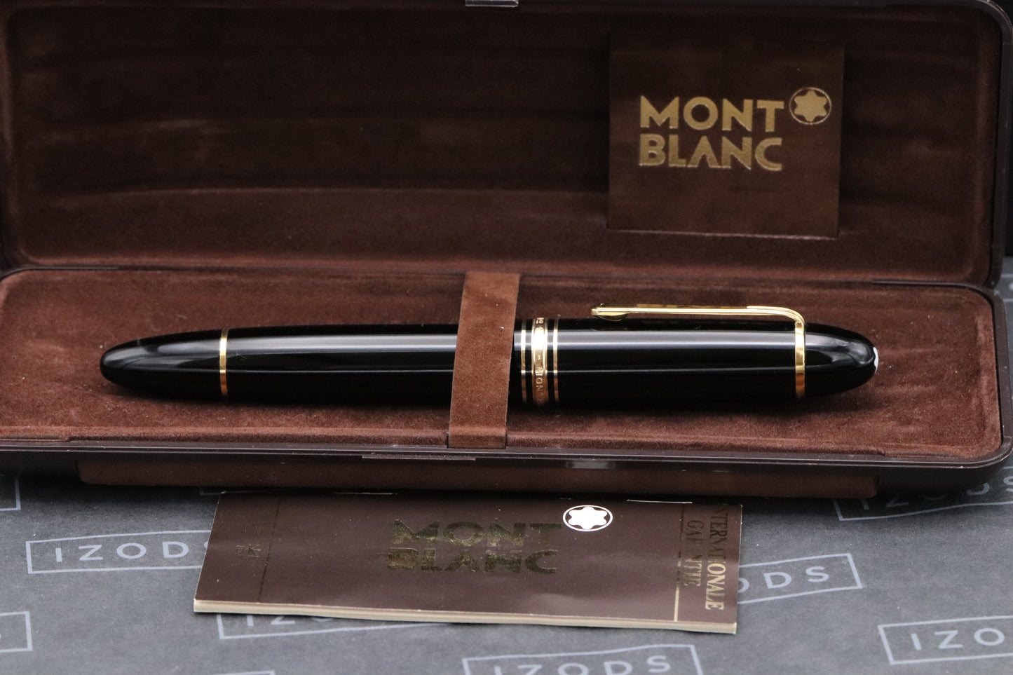 Montblanc Meisterstuck 149 Gold-Coated Fountain Pen - Fine Nib