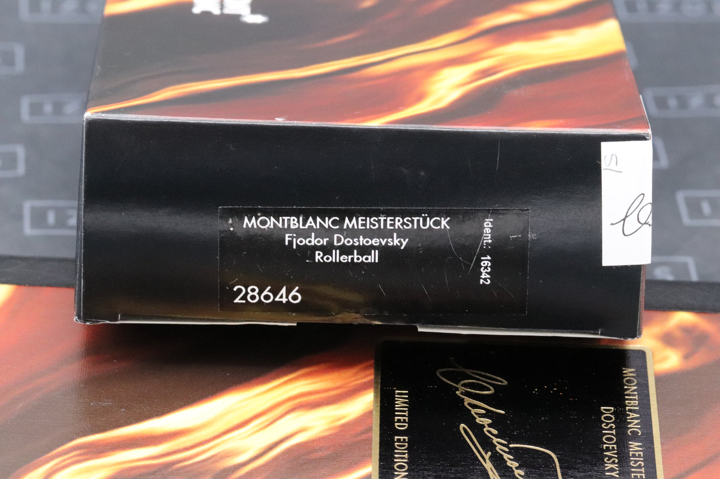 Montblanc Writers Edition Fyodor Dostoevsky Rollerball Pen - UNUSED
