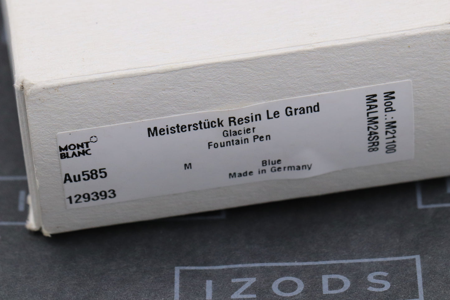 Montblanc Meisterstuck 146 LeGrand Glacier Fountain Pen