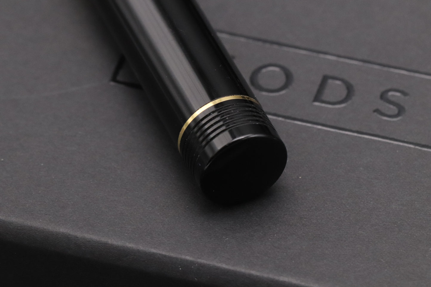 Conway Stewart Churchill Black Fountain Pen