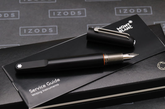 Montblanc M Marc Newson Ultra Black Fountain Pen - DIPPED