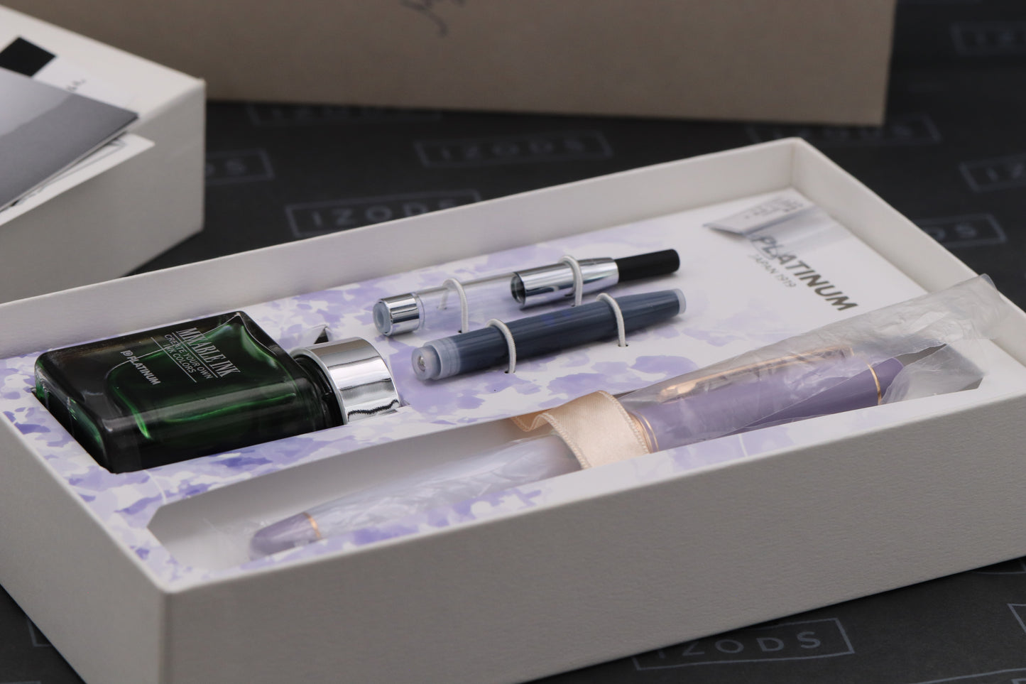 Platinum 3776 Century Misty Bloom Limited Edition Fountain Pen - DIPPED