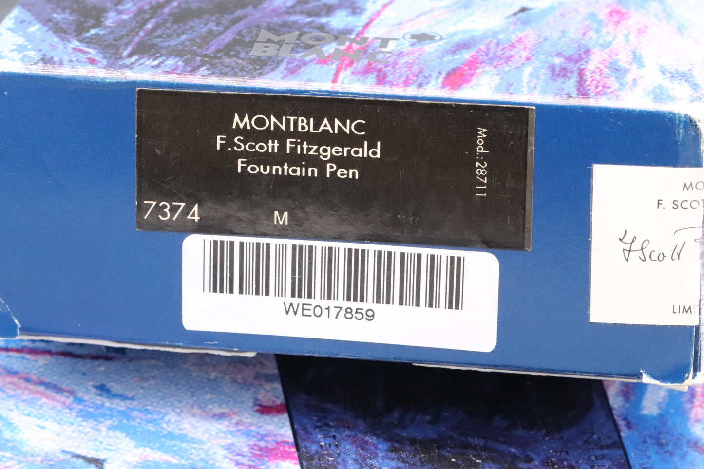 Montblanc Writers Edition F. Scott Fitzgerald Fountain Pen
