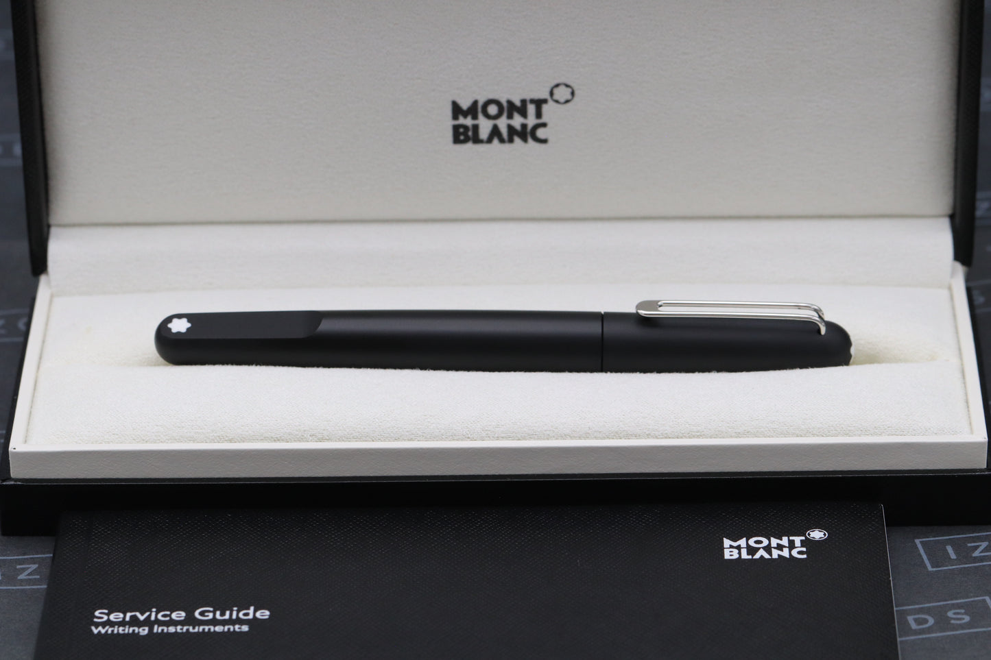 Montblanc M Marc Newson Ultra Black Rollerball Pen - UNUSED