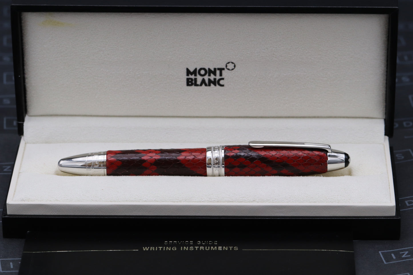 Montblanc Meisterstuck LeGrand Great Masters Python Leather Fountain Pen