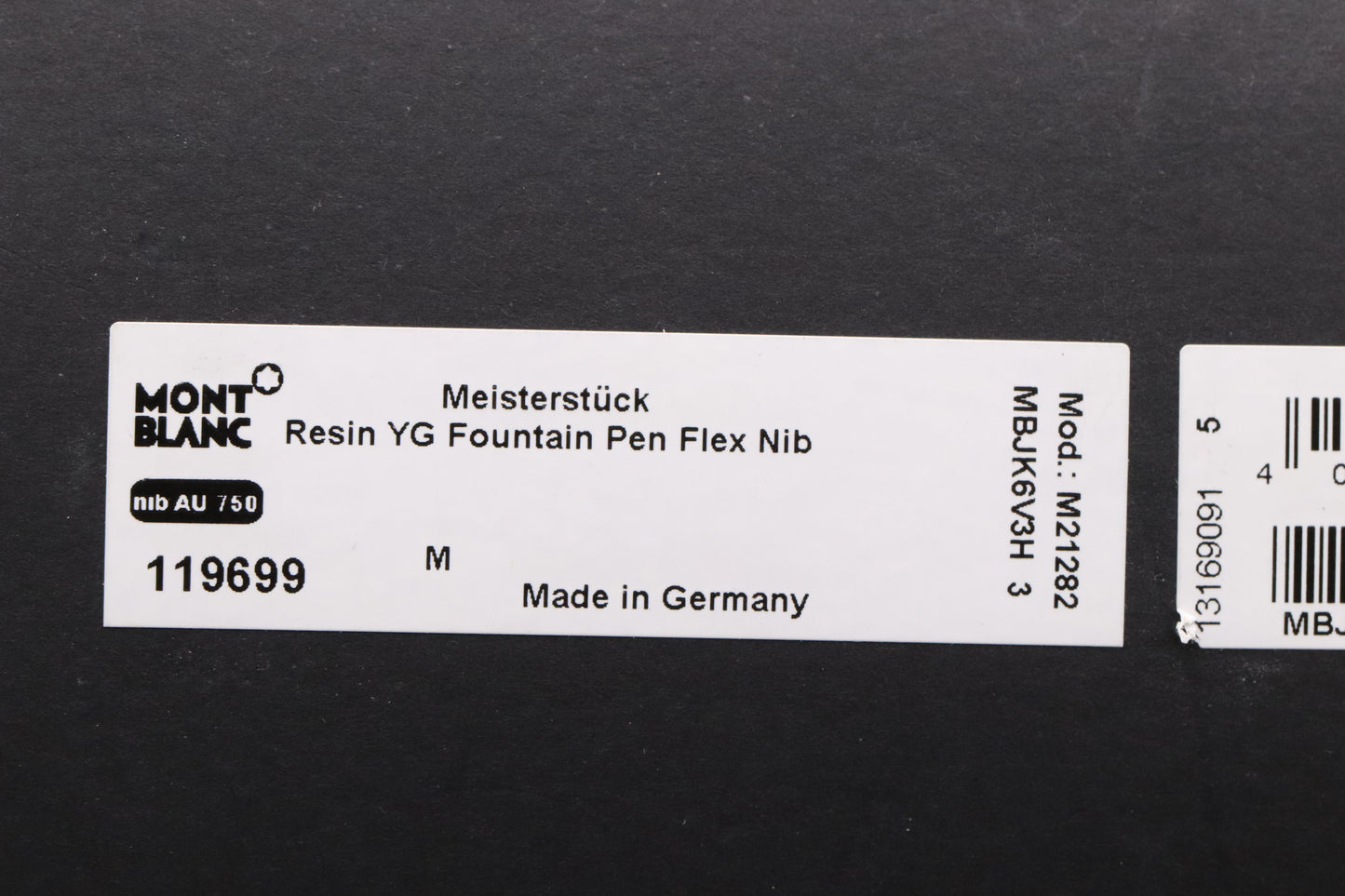 Montblanc Meisterstuck 149 Calligraphy Flex Fountain Pen - DIPPED