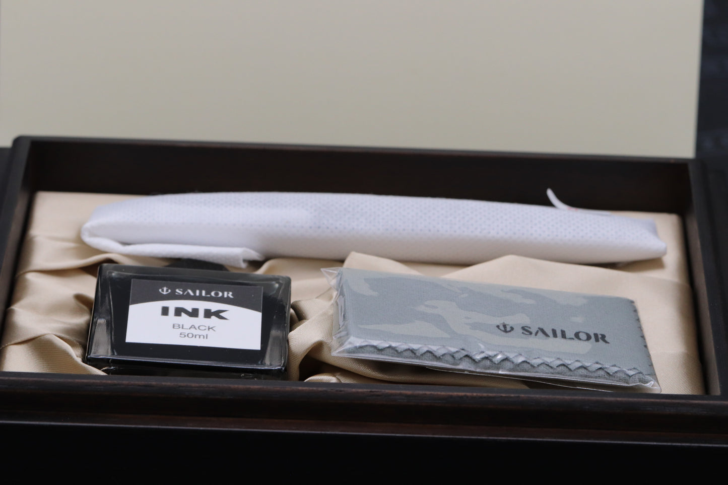 Sailor King of Pen Black Ebonite Fountain Pen