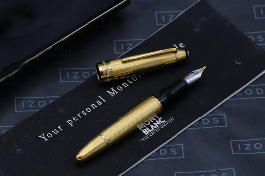Montblanc Meisterstück 146 LeGrand Vermeil Barley Fountain Pen - Broad Nib