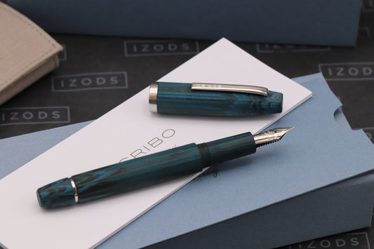 SCRIBO Flow Flow Ebonite Fountain Pen - INKED ONCE
