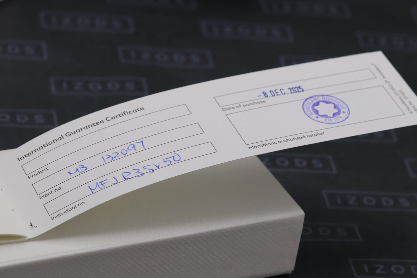 Montblanc Meisterstück 162 LeGrand Blue Hour Rollerball Pen - UNUSED