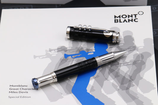Montblanc Great Characters Miles Davis Special Edition Rollerball Pen - UNUSED