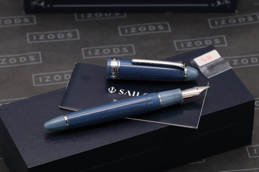 Sailor 1911L Sessai Bungukan Takizawa Starry Sea of Japan Fountain Pen - NM Yukio Nagahara Grind