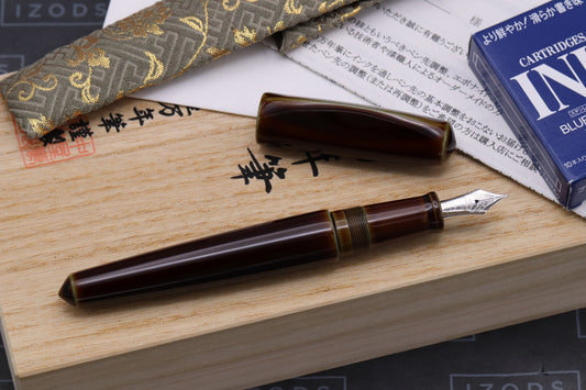 Nakaya Dorsal Fin 1 Heki-tamenuri Fountain Pen - UNUSED