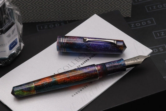 Leonardo Momento Zero Grande Galaxy Prime LE6 Fountain Pen - #8 Ti Nib image 1