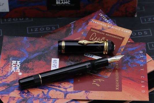 Montblanc Writers Edition Agatha Christie Vermeil Fountain Pen - DIPPED image 1