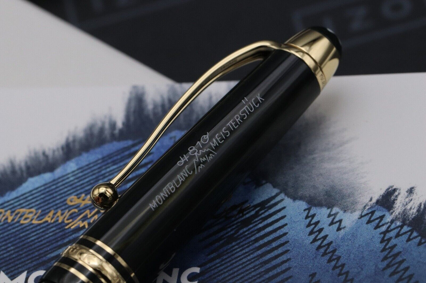 Montblanc Meisterstuck Classique 'Origin Collection' Green Fountain Pen - UNUSED image 5