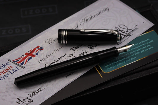 Conway Stewart Series 58 Classic Black Fountain Pen - IF Nib image 1