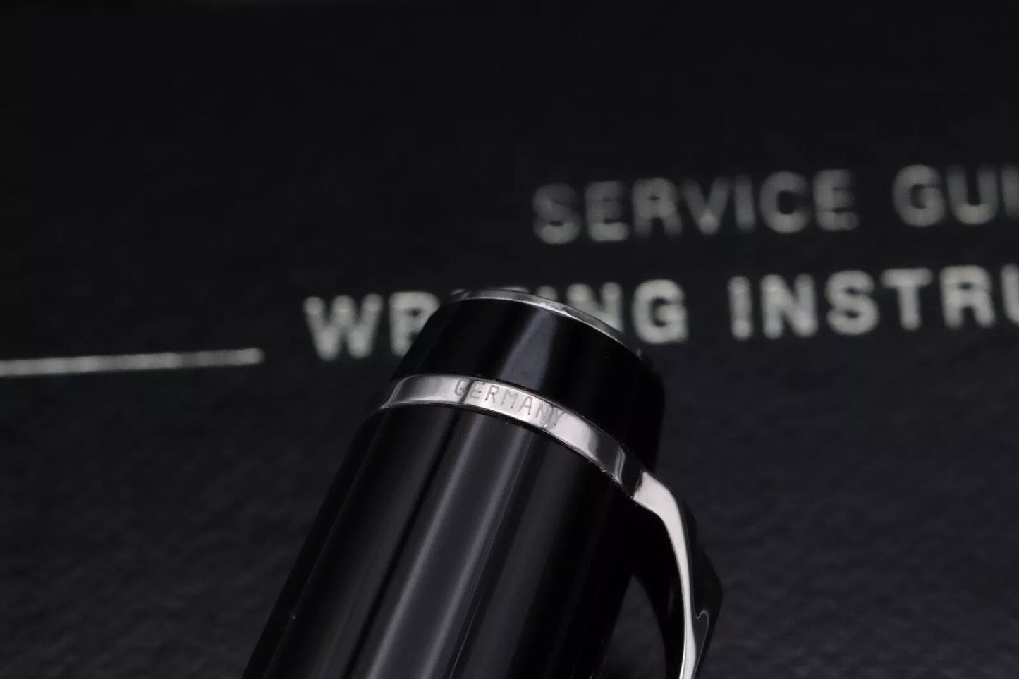 Montblanc Boheme Platinum Line No Stone Midsize Fixed Nib Fountain Pen - OB Nib image 5