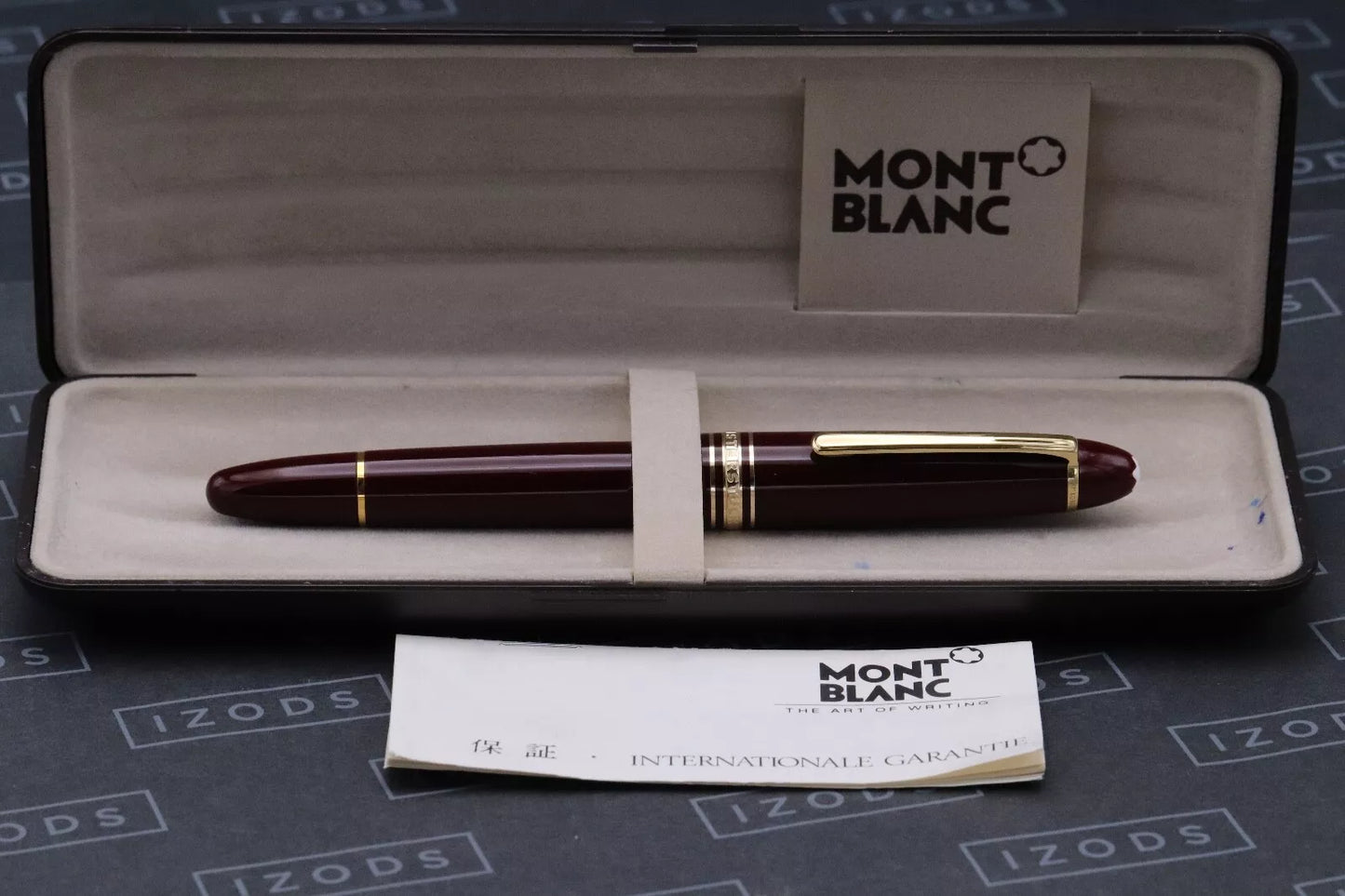 Montblanc Meisterstuck 146 LeGrand Bordeaux Fountain Pen image 7