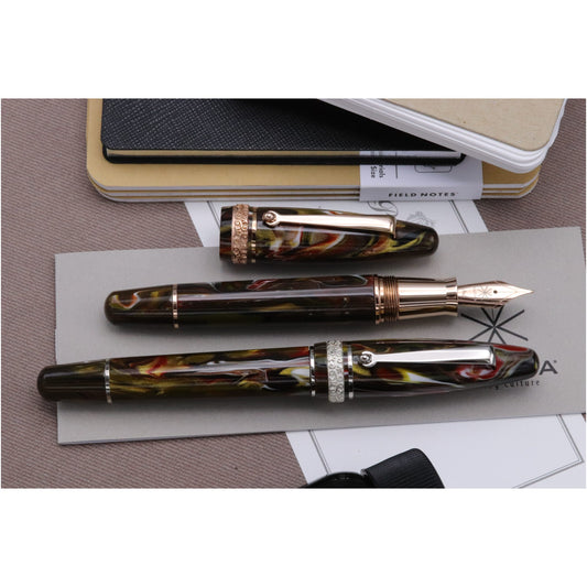 Maiora Ultra Ogiva Golden Age Fire Fountain Pen image 1