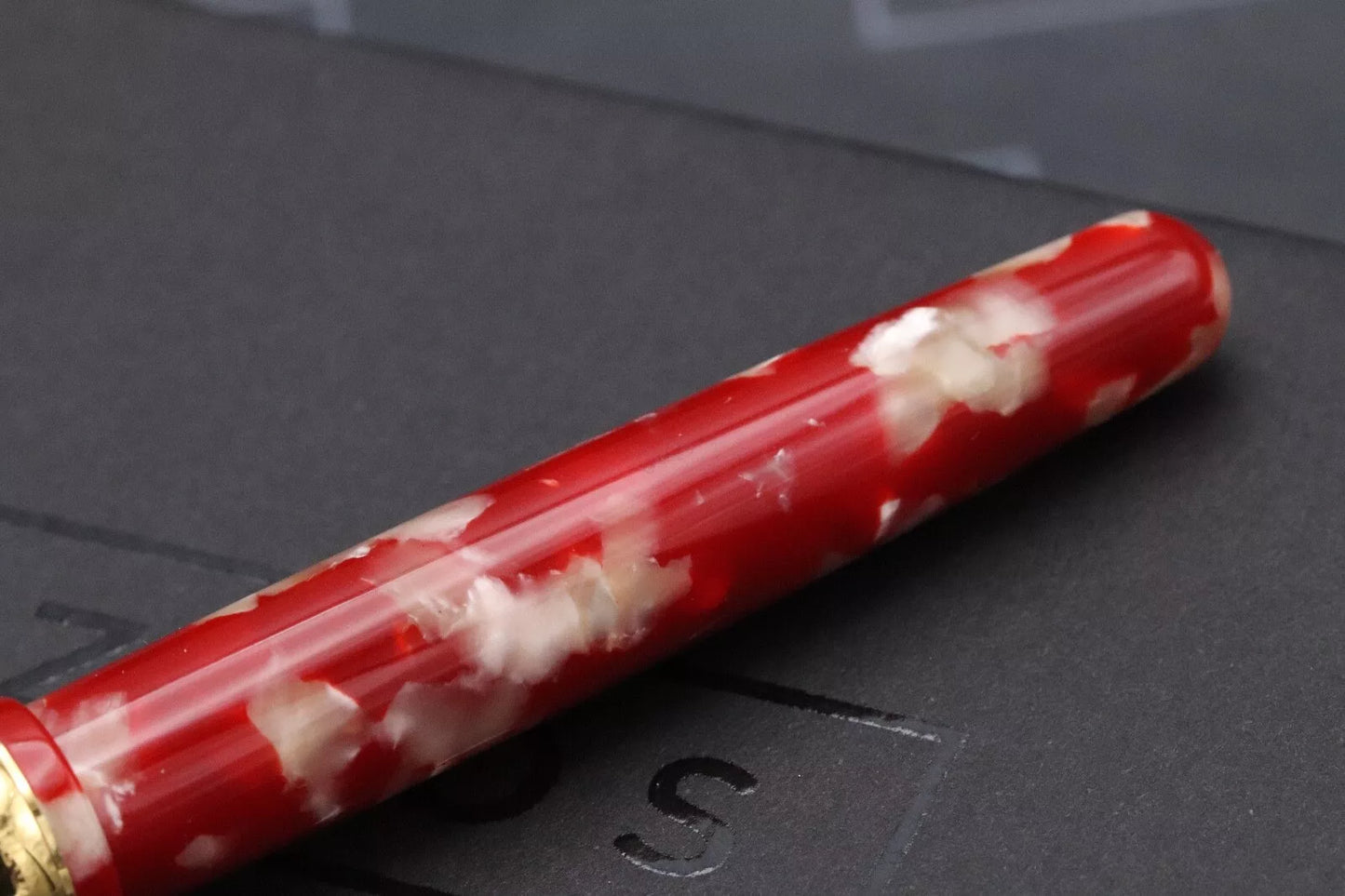 Nakaya Koi Goldfish Celluloid Fountain Pen - 14k Fine Nib image 7
