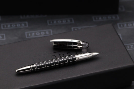 Montblanc Starwalker Rubber Platinum Rollerball / Fineliner Pen - Serviced by MB image 1