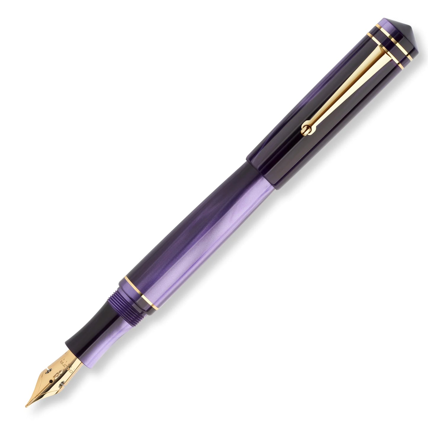 Delta Write Balance Purple Fountain Pen image 3