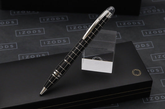 Montblanc Starwalker Rubber Platinum Ballpoint Pen - UNUSED image 1