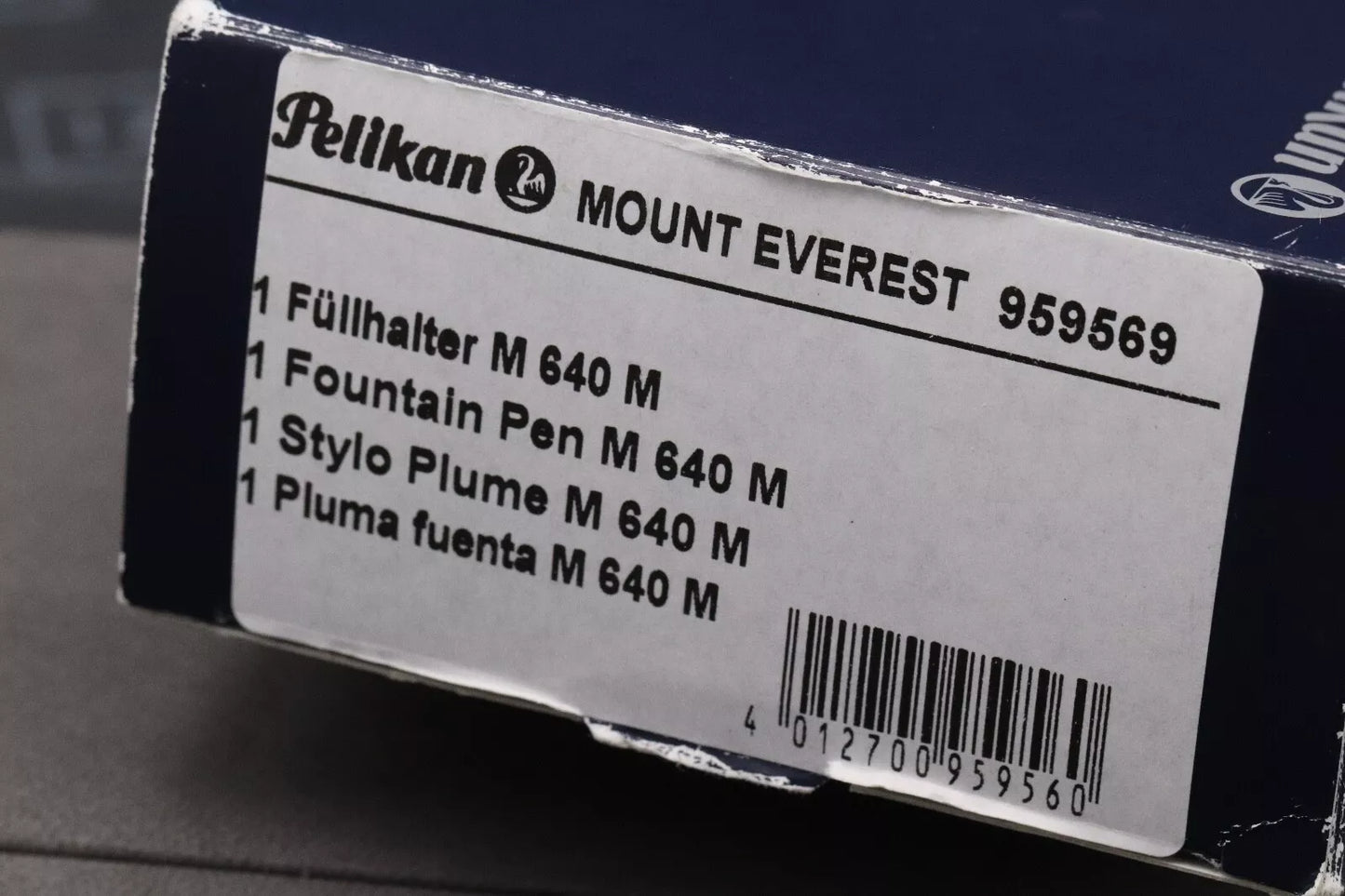 Pelikan Souveran M640 Mount Everest Special Edition Fountain Pen – UNUSED image 7