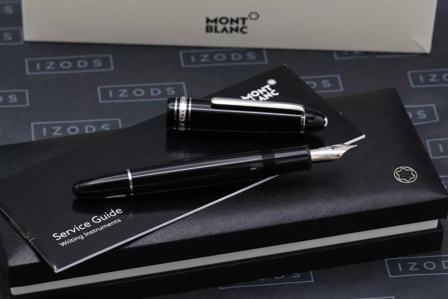 Montblanc Meisterstuck 146 LeGrand Platinum-Coated Fountain Pen - UNUSED - F Nib image 7
