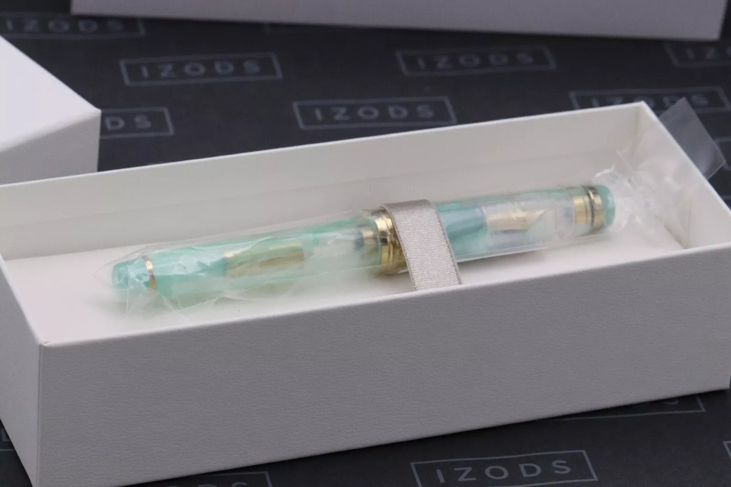 Sailor Professional Gear Slim Veilio Pearl Mint Fountain Pen - SEALED - MF Nib image 5