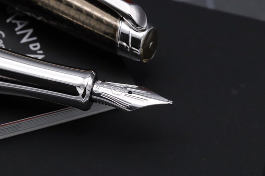 Caran d'Ache Leman Caviar Fountain Pen - INKED ONCE image 2