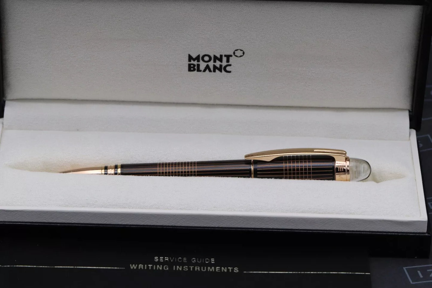 Montblanc Starwalker Red Gold Metal Rollerball / Fineliner Pen image 5