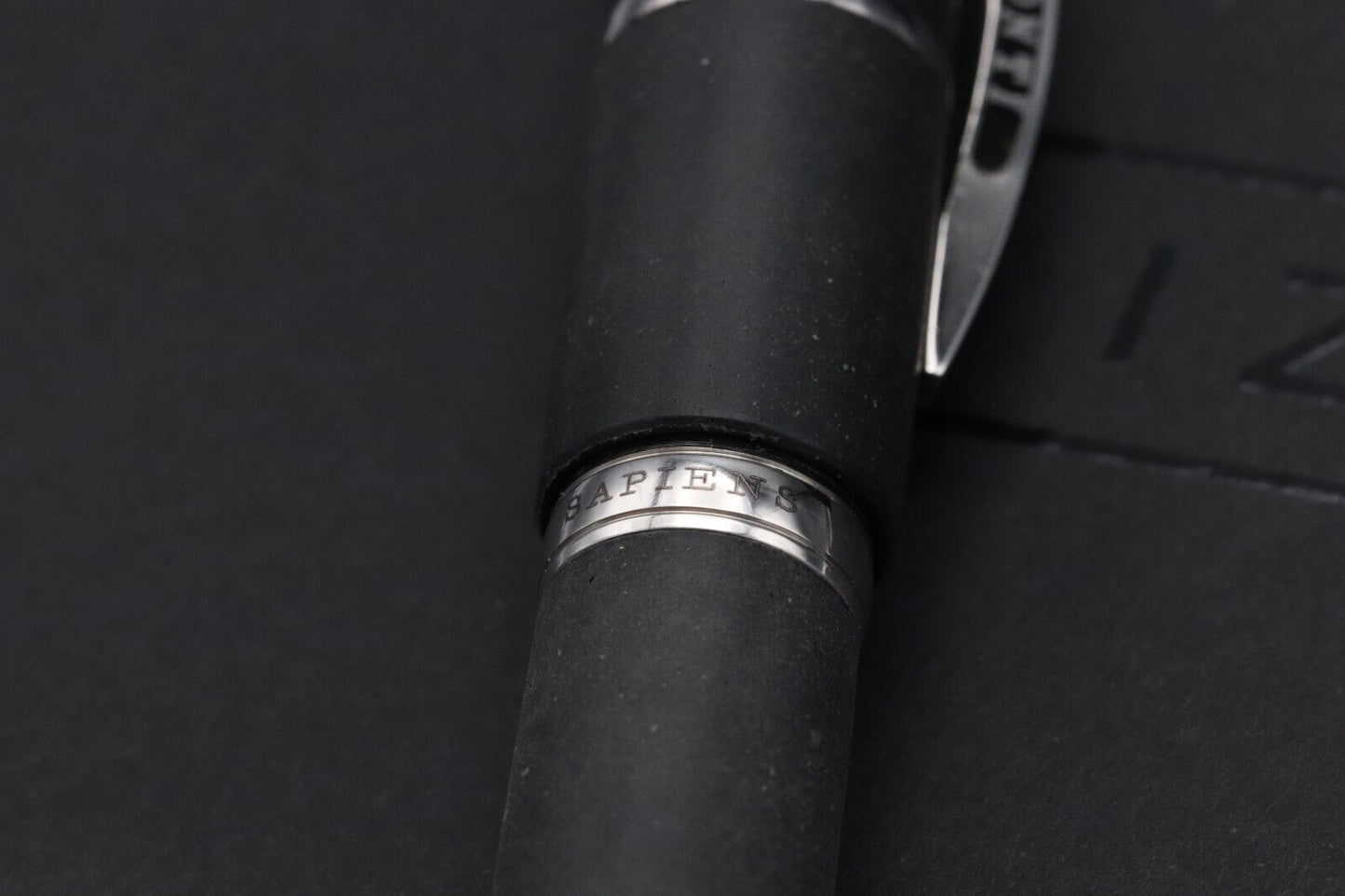 Visconti Homo Sapiens Steel Age Midi Fountain Pen - 23k Extra Fine image 5