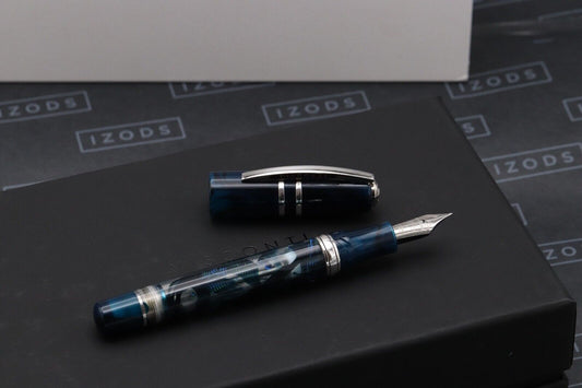 Visconti Homo Sapiens Crystal Swirl LE Fountain Pen - 23k Extra Fine image 1