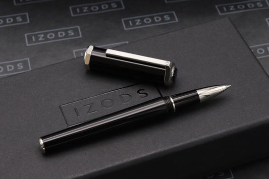 Cartier Santos-Dumont Black Platinum Rollerball Pen image 1